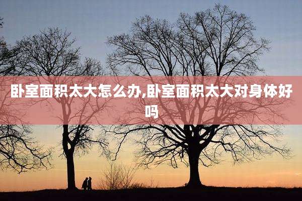 卧室面积太大怎么办,卧室面积太大对身体好吗