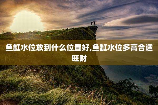 鱼缸水位放到什么位置好,鱼缸水位多高合适旺财