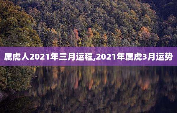 属虎人2021年三月运程,2021年属虎3月运势