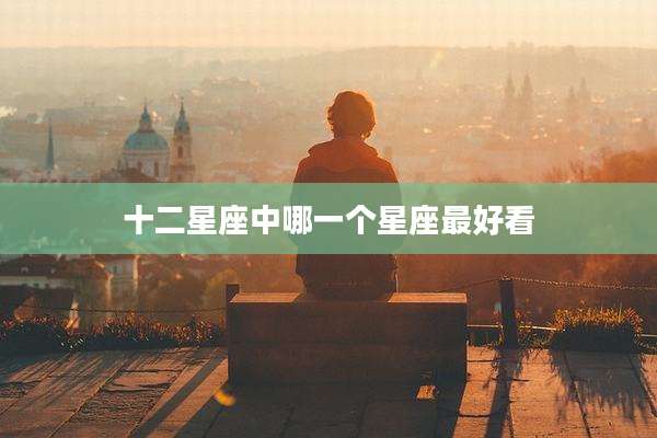 十二星座中哪一个星座最好看