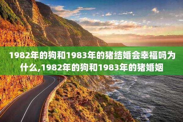 1982年的狗和1983年的猪结婚会幸福吗为什么,1982年的狗和1983年的猪婚姻