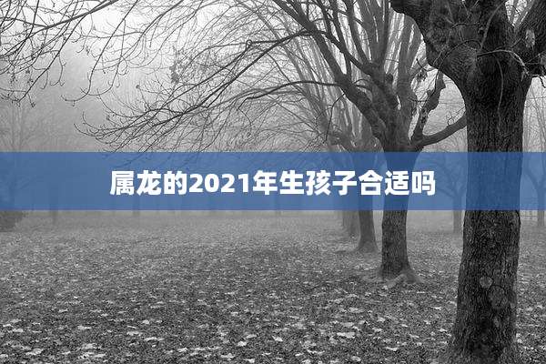 属龙的2021年生孩子合适吗