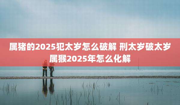 属猪的2025犯太岁怎么破解 刑太岁破太岁属猴2025年怎么化解