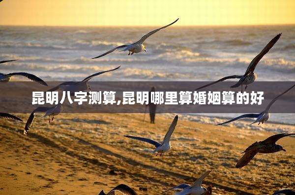 昆明八字测算,昆明哪里算婚姻算的好