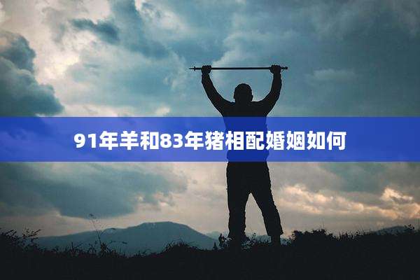 91年羊和83年猪相配婚姻如何