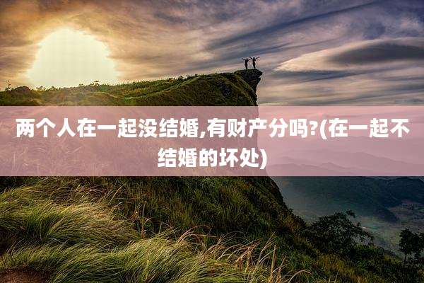 两个人在一起没结婚,有财产分吗?(在一起不结婚的坏处)