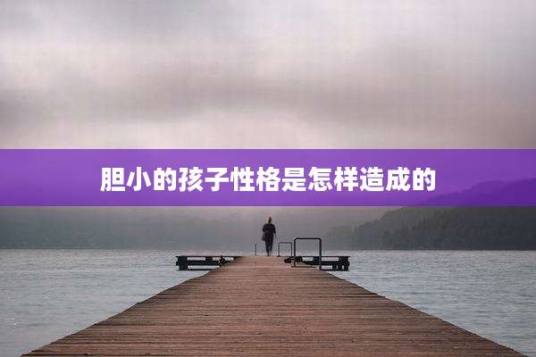 胆小的孩子性格是怎样造成的