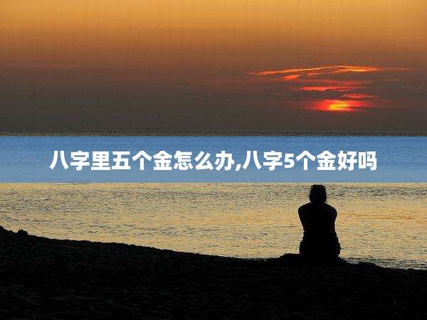 八字里五个金怎么办,八字5个金好吗
