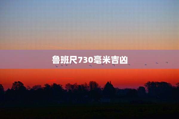 鲁班尺730毫米吉凶