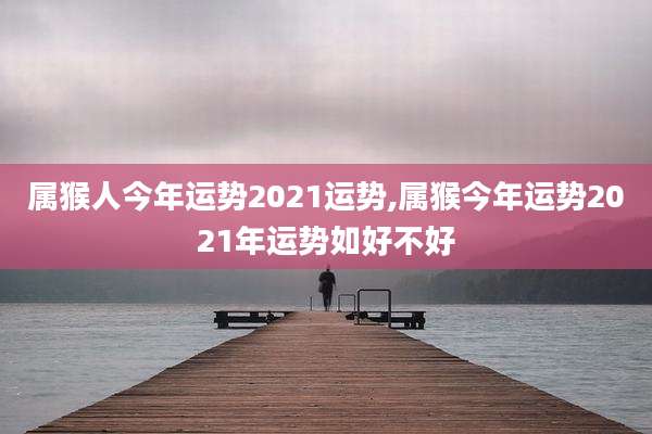 属猴人今年运势2021运势,属猴今年运势2021年运势如好不好