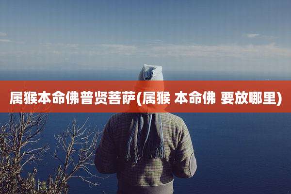 属猴本命佛普贤菩萨(属猴 本命佛 要放哪里)