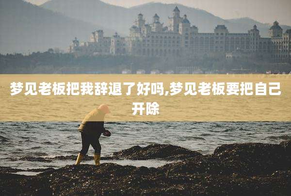 梦见老板把我辞退了好吗,梦见老板要把自己开除