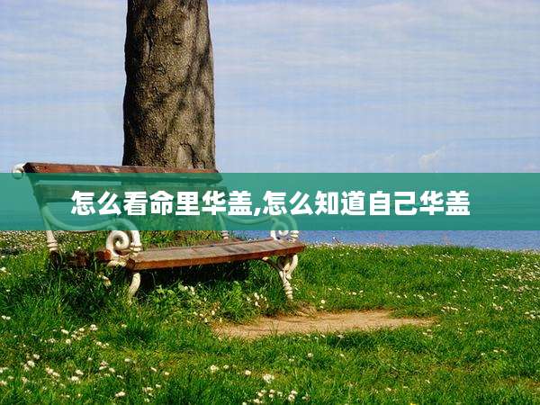 怎么看命里华盖,怎么知道自己华盖