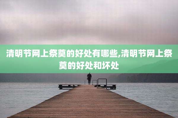 清明节网上祭奠的好处有哪些,清明节网上祭奠的好处和坏处