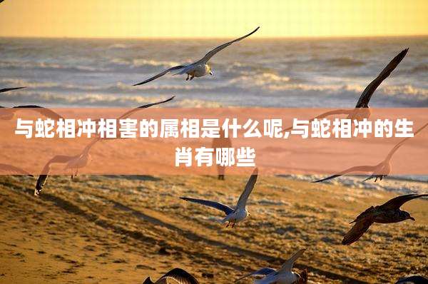 与蛇相冲相害的属相是什么呢,与蛇相冲的生肖有哪些