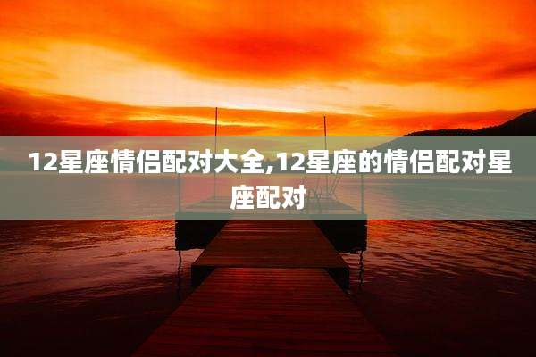 12星座情侣配对大全,12星座的情侣配对星座配对