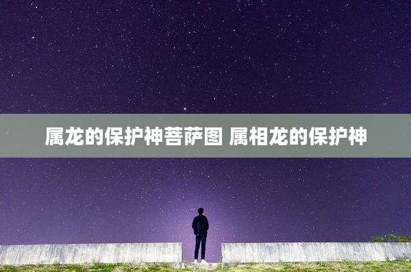 属龙的保护神菩萨图 属相龙的保护神