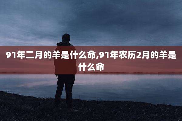 91年二月的羊是什么命,91年农历2月的羊是什么命