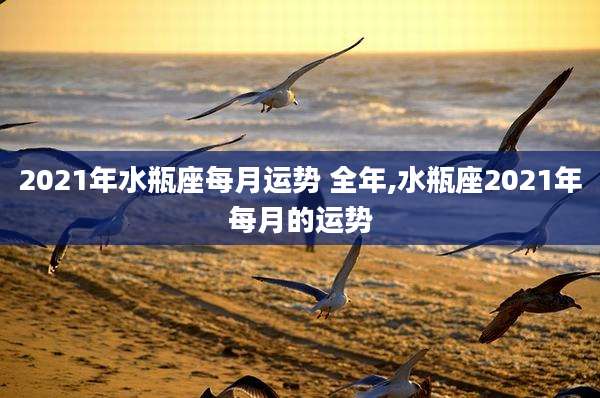 2021年水瓶座每月运势 全年,水瓶座2021年每月的运势