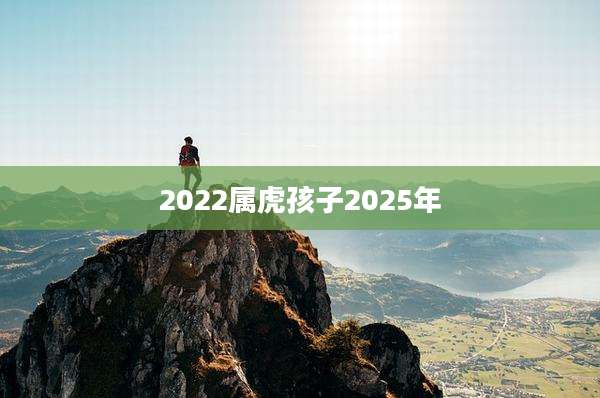 2022属虎孩子2025年