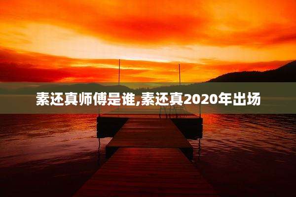 素还真师傅是谁,素还真2020年出场