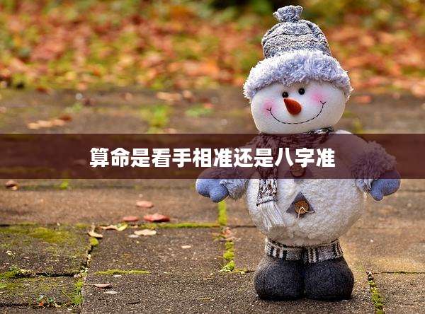 算命是看手相准还是八字准