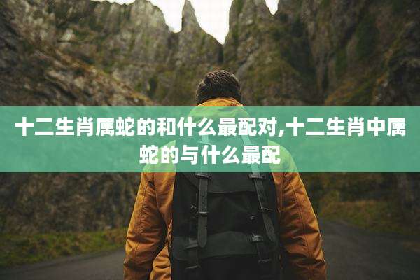 十二生肖属蛇的和什么最配对,十二生肖中属蛇的与什么最配