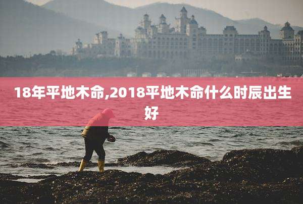 18年平地木命,2018平地木命什么时辰出生好
