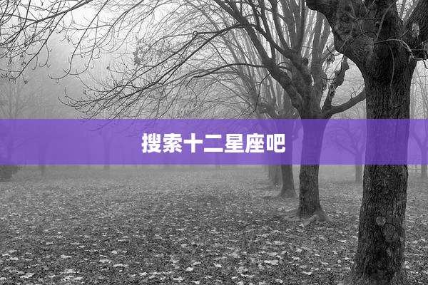 搜索十二星座吧