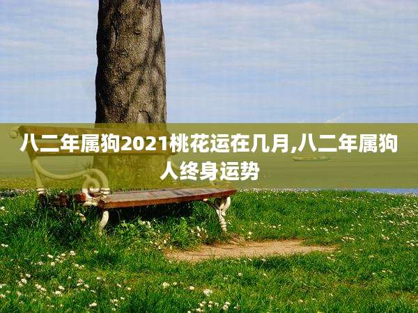 八二年属狗2021桃花运在几月,八二年属狗人终身运势