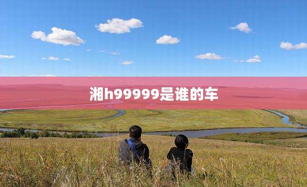 湘h99999是谁的车