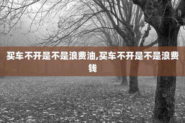 买车不开是不是浪费油,买车不开是不是浪费钱