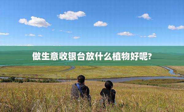 做生意收银台放什么植物好呢?