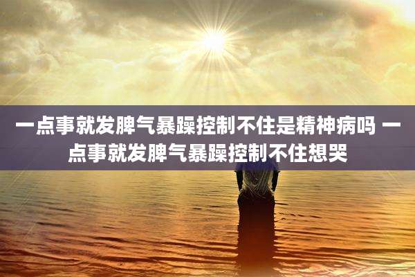 一点事就发脾气暴躁控制不住是精神病吗 一点事就发脾气暴躁控制不住想哭