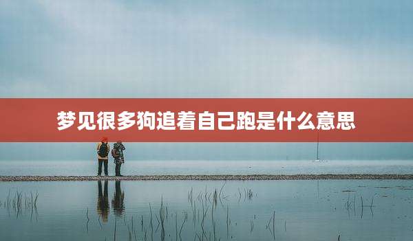 梦见很多狗追着自己跑是什么意思
