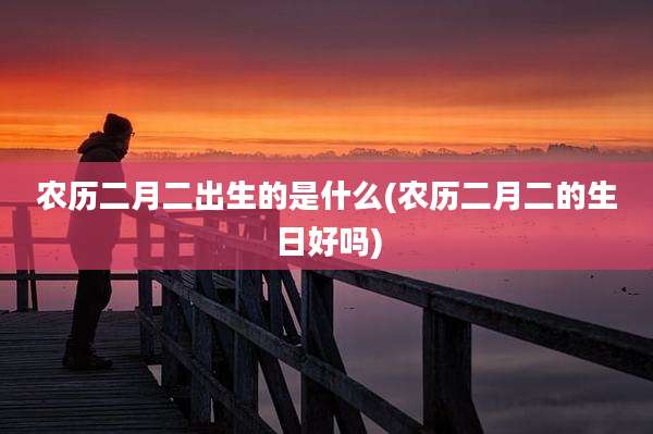 农历二月二出生的是什么(农历二月二的生日好吗)