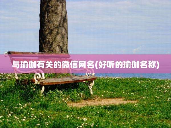 与瑜伽有关的微信网名(好听的瑜伽名称)