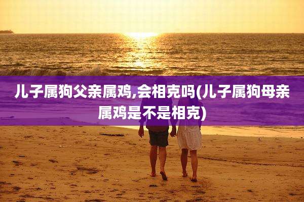 儿子属狗父亲属鸡,会相克吗(儿子属狗母亲属鸡是不是相克)