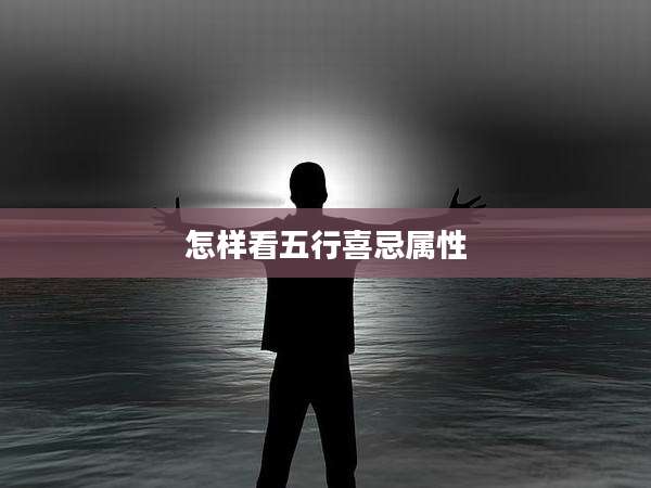 怎样看五行喜忌属性