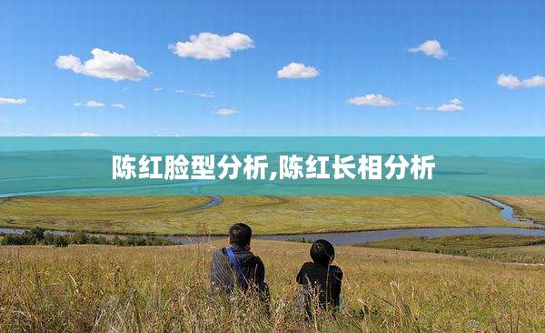 陈红脸型分析,陈红长相分析