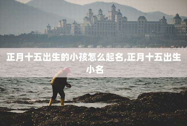 正月十五出生的小孩怎么起名,正月十五出生 小名