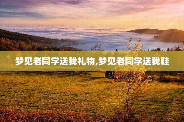 梦见老同学送我礼物,梦见老同学送我鞋