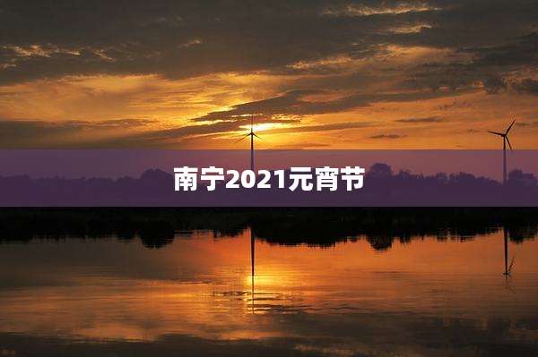 南宁2021元宵节