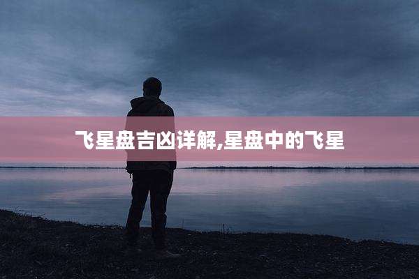 飞星盘吉凶详解,星盘中的飞星