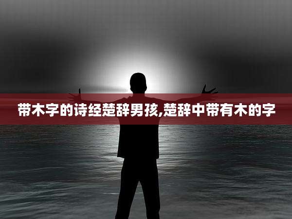 带木字的诗经楚辞男孩,楚辞中带有木的字