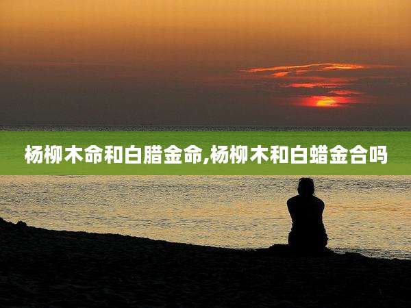 杨柳木命和白腊金命,杨柳木和白蜡金合吗