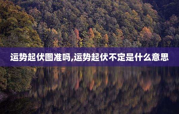 运势起伏图准吗,运势起伏不定是什么意思