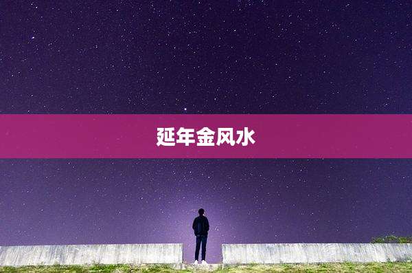 延年金风水