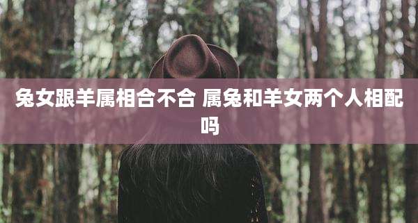 兔女跟羊属相合不合 属兔和羊女两个人相配吗