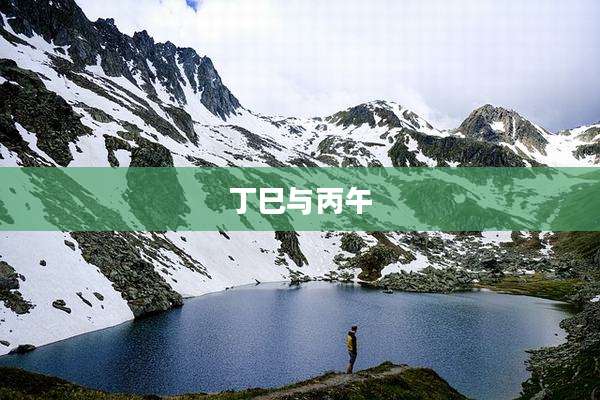 丁巳与丙午